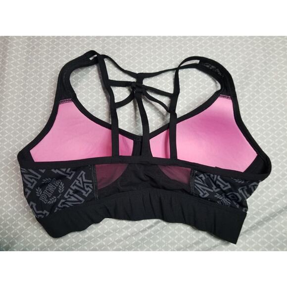 Set Of 2 Victoria's Secret PINK Racer Back Bras Size Small - Picture 4 of 10